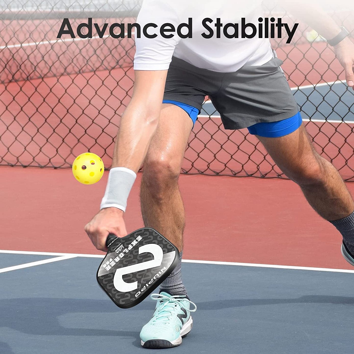 Pickleball Paddles Set of 2/4/1, USAPA Approved Graphite Carbon Fiber Pickleball Rackets, Polypropylene Honeycomb Core, Cushion 4.72In Grip, Bag/Cover, Pickle Ball Paddle Set for Men Women