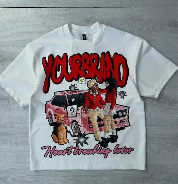 Retro Cartoon Trendy Tee